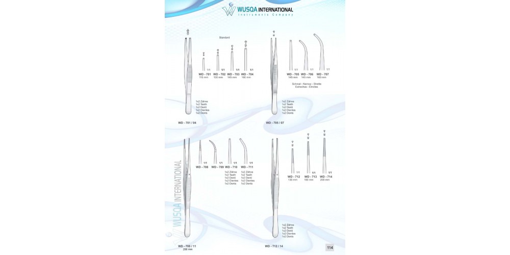 Tissue and Dressing Forceps